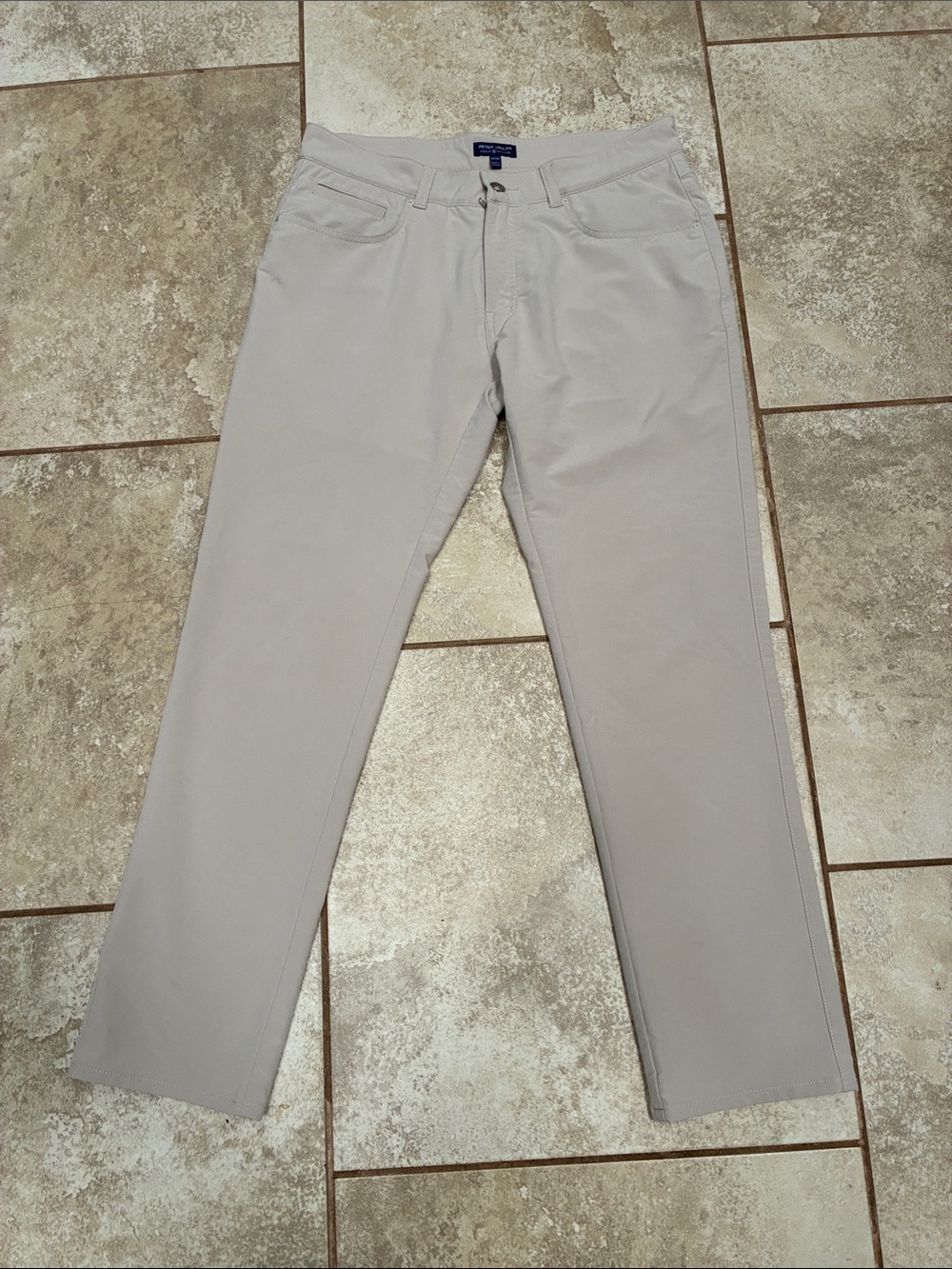 Peter Millar Light Gray Chinos